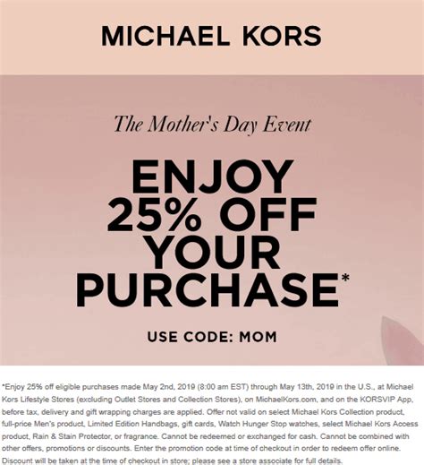 code promo michael kors 2020|Michael Kors voucher code.